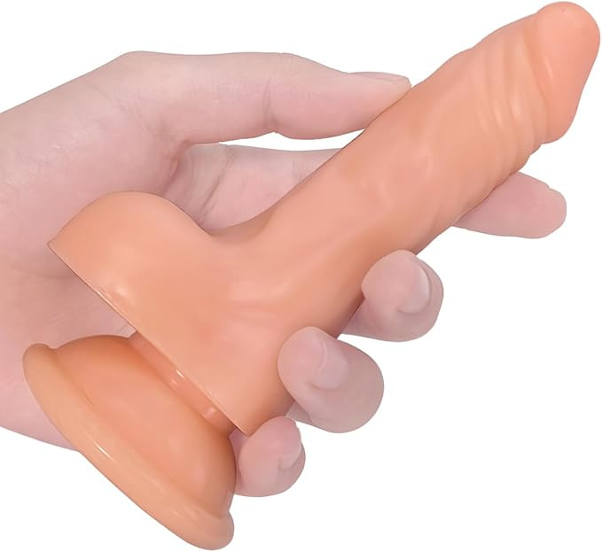 5.2" Beginner's Anal Trainer Dildo with Suction Cup (Flesh)