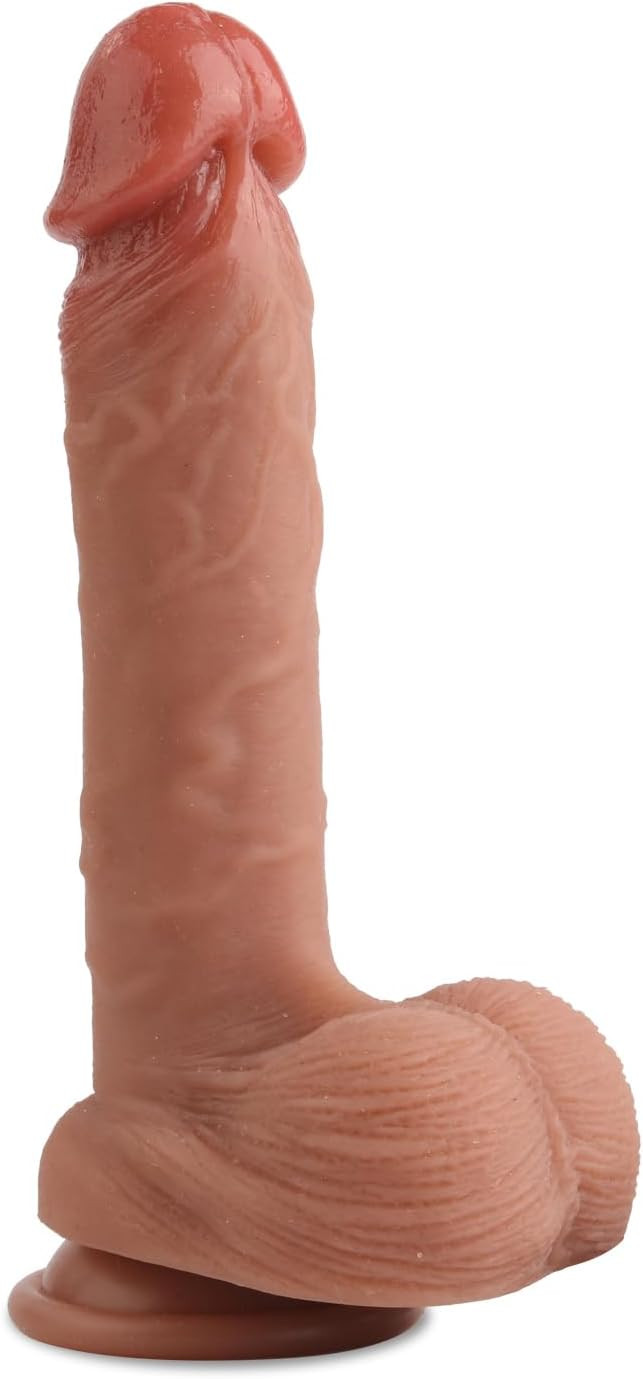 7.7" Huge Realistic Dildo with Strong Suction Cup