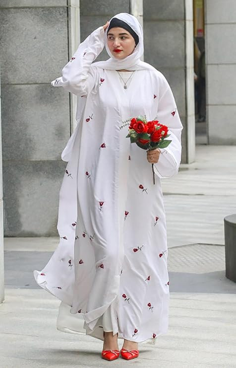 Stylish Embroidery Work Burqa for Women | Elegant Abaya