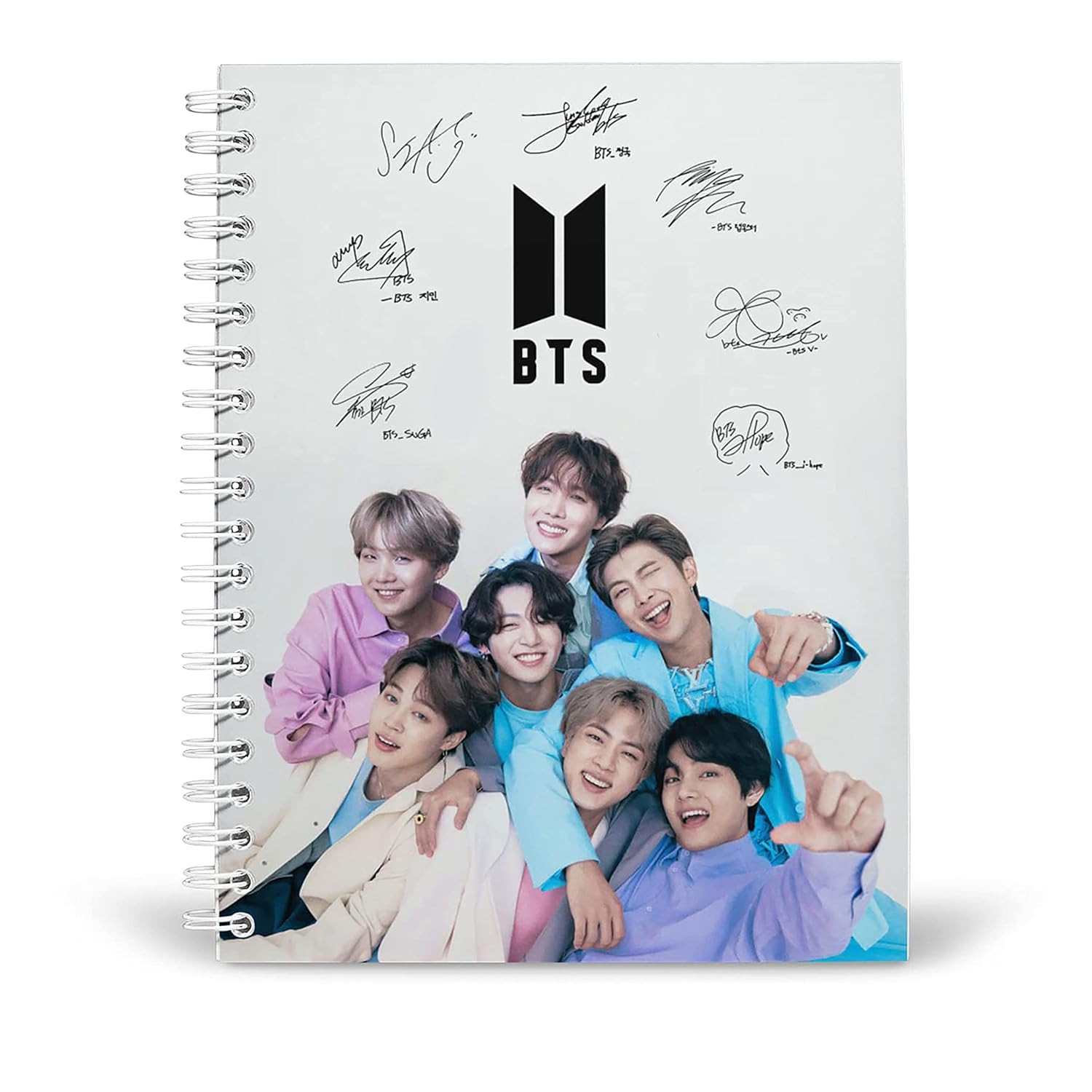 BDBSE SHOP BTS Signature Diary | A5 Size 160 Pages Unruled